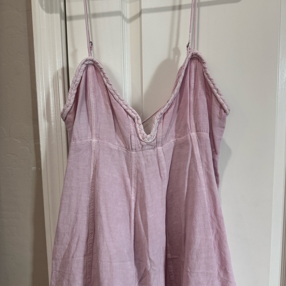Free People Light Pink Mini Dress - Picture 3 of 5